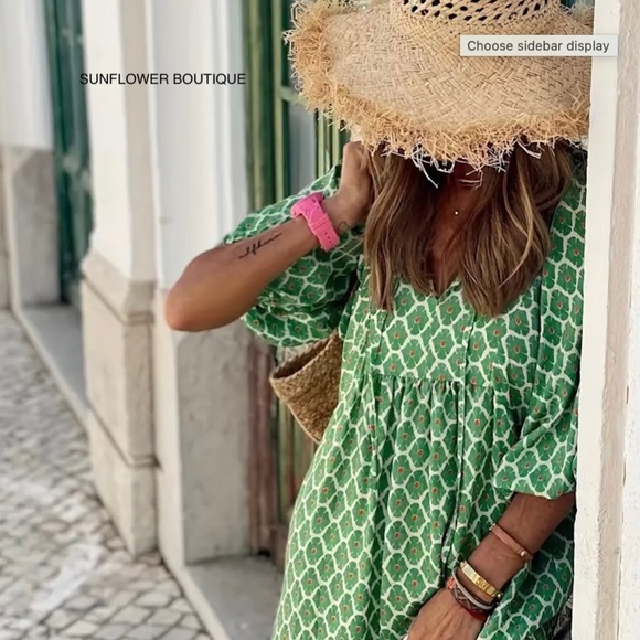 Bohemian Summer dress - Picture 2 of 4